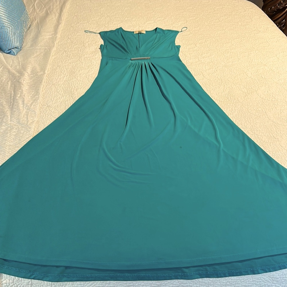 NWOT Michael Kors Teal Dress